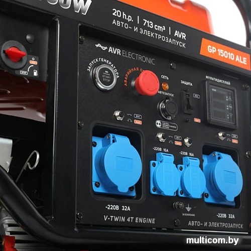 Бензиновый генератор Patriot GP 15010 ALE