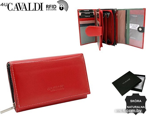 Портмоне Cedar 4U Cavaldi RD-21-GCL (черный)