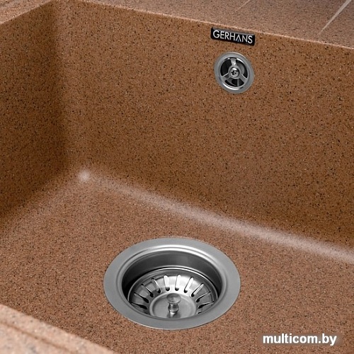 Кухонная мойка Gerhans B15 (терракот)