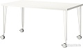 Письменный стол Ikea Линнмон/Крилле (белый/белый) [390.019.42]
