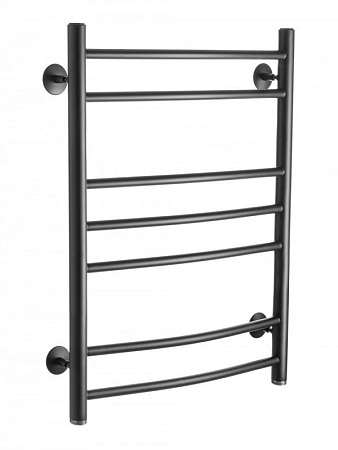 Полотенцесушитель Ростела Свирель D 1" 7 перекладин 50х70 см (черный)