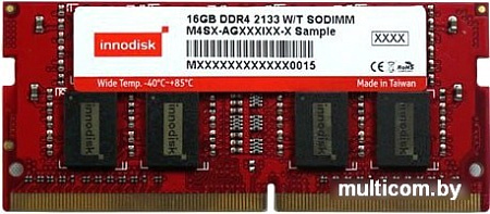 Оперативная память Innodisk 16GB DDR4 SODIMM PC4-19200 M4S0-AGM1OISJ