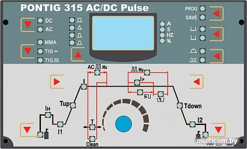 Сварочный инвертор MOST PONTIG 315 AC/DC Pulse