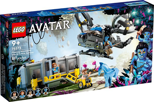 Конструктор LEGO Avatar 75573 Плавающие горы: Зона 26 и RDA Samson