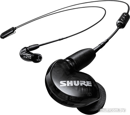 Наушники Shure SE215-K+BT2-EFS