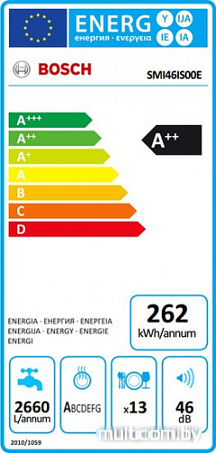 Посудомоечная машина Bosch SMI46IS00E