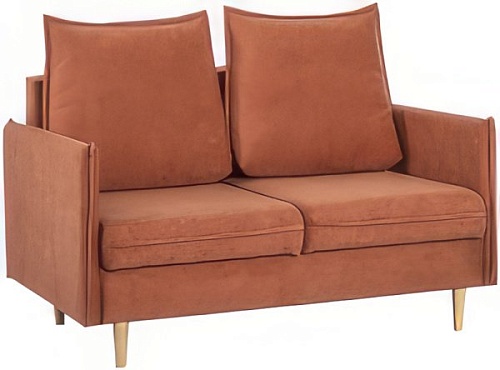 Диван DiArt Лилия 2П (велюр, Formula 494/ножки светлые)