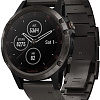 Умные часы Garmin Fenix 5S Plus Sapphire (титановый серый/титановый)