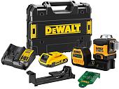 Лазерный нивелир DeWalt DCE089D1G18 (с 1-им АКБ, кейс)