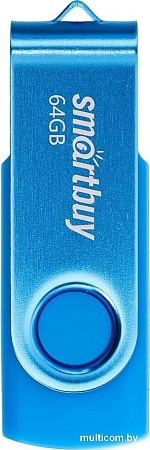 USB Flash SmartBuy Twist 64GB (синий)