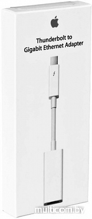 Сетевой адаптер Apple Thunderbolt to Gigabit Ethernet Adapter [MD463ZM/A]