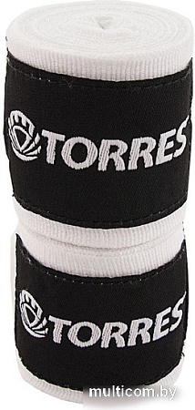 Эластичный бинт Torres PRL62018W (2.5 м, белый)