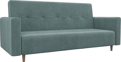 Диван Mebelico Вест 108711 (велюр, бирюзовый)