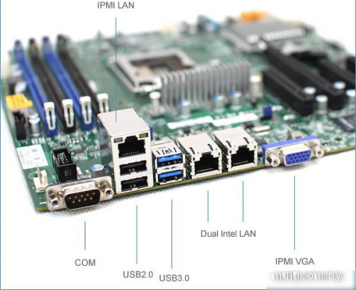 Материнская плата Supermicro MBD-X11SSM-F-B