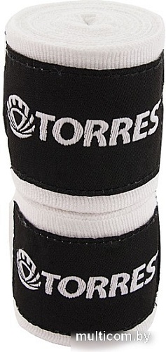 Эластичный бинт Torres PRL62018W (2.5 м, белый)