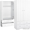 Шкаф распашной Micuna А-1414 (White)