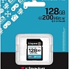Карта памяти Kingston Canvas Go! Plus SDXC 128GB SDG4/128GB