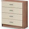 Комод Стендмебель Гармония КМ-601 (ясень шимо светлый-ясень шимо темный)