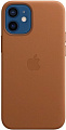 Чехол Apple MagSafe Leather Case для iPhone 12 mini (золотисто-коричневый)