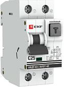 Дифференциальный автомат EKF PROxima АВДТ-63 C2530мА DA63-25-30