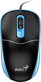 Мышь Genius DX-111 USB-A (черный/синий)
