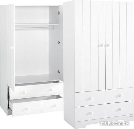 Шкаф распашной Micuna А-1414 (White)
