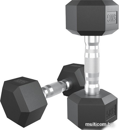 Набор гантелей Unixfit DBHEX5 5 кг