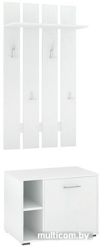 Стенка Кортекс-мебель Лара СП3 (белый)