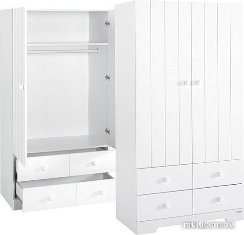 Шкаф распашной Micuna А-1414 (White)