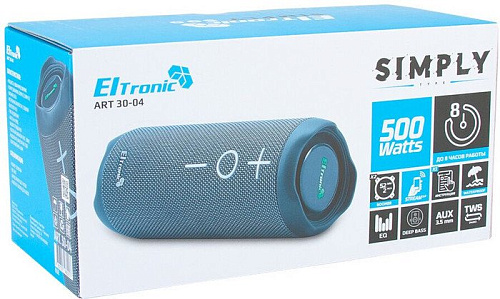 Беспроводная колонка Eltronic 30-04 Simply (темно-синий)