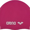 Шапочка для плавания ARENA Classic Silicone Jr 91670 91 (fuchsia/white)