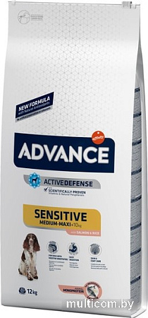 Сухой корм для собак Advance Sensitive Salmon & Rice 3 кг