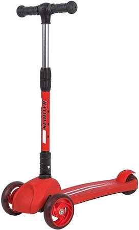 Самокат Novatrack RainBow Start Folding 120F.RAINBOW.RD20 (красный)