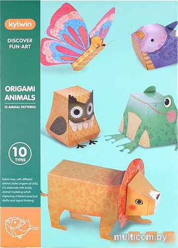 Набор для создания поделок/игрушек Darvish Origami Животные DV-T-2608