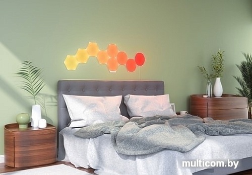 Светодиодная панель Nanoleaf Shapes Hexagon Starter NL42-0002HX-9PK