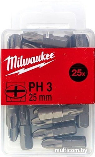 Набор бит Milwaukee 4932399588 (25 предметов)