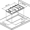 Варочная панель Monsher MHG 33 X