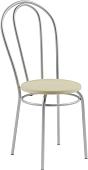 Стул Mio Tesoro Тюльпан (бежевый/металлик)