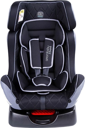 Детское автокресло Amarobaby Professional (черный/серый)
