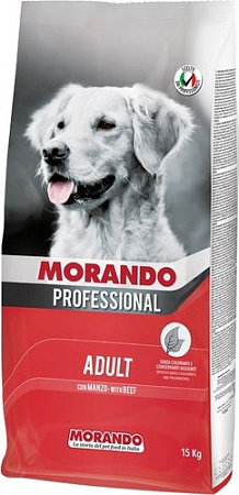 Сухой корм для собак Morando Professional Cane Beef 15 кг