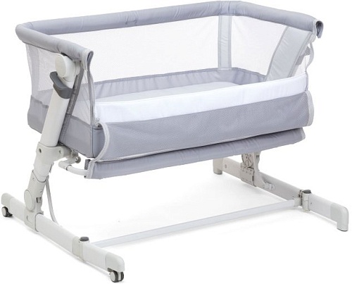 Приставная детская кроватка Chicco Next2Me Pop Up (grey mist)