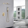 Душевая система Abber Daheim AF8219G (золото матовое)