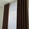 Комплект штор Модный текстиль Канвас 09L 112MTKANVASMO2-2 2.7x4.2 (2шт, коричневый/античный)