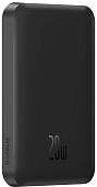 Внешний аккумулятор Baseus Magnetic Mini Wireless Fast Charge Power Bank 20W 5000mAh (черный)