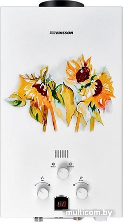 Газовая колонка Edisson E 20 GD (подсолнухи)