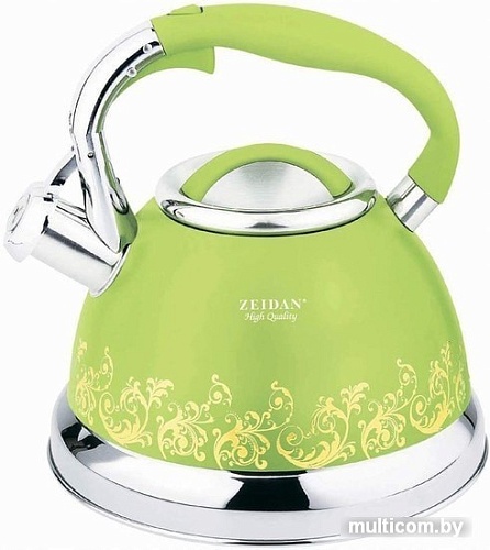 Чайник со свистком ZEIDAN Z-4249 (фисташковый)
