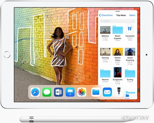 Планшет Apple iPad 32GB LTE (серебристый)