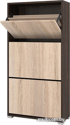 Тумба для обуви Горизонт Танго XL (кантерберри/сонома)