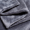 Плед Casa Conforte Royal Flannel 110x150 6155318 (темно-серый)