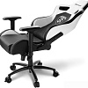 Кресло Sharkoon Shark Skiller SGS4 BK/WH (черный/белый)
